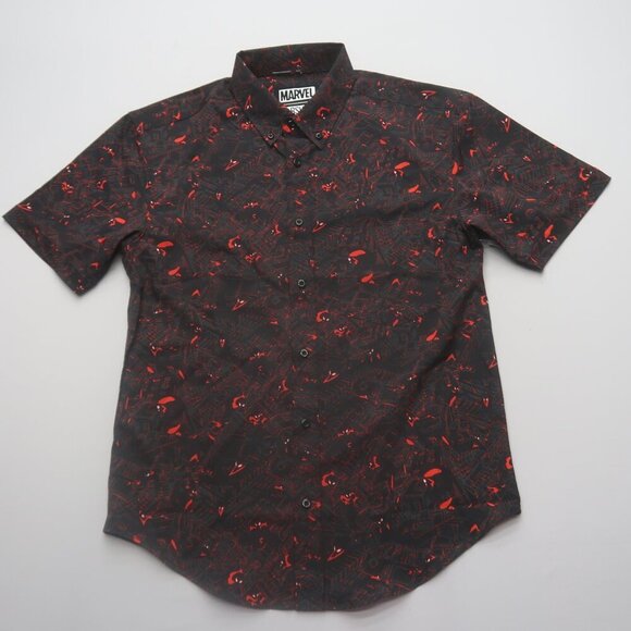 RSVLTS Marvel Shirt Men’s Small Miles Morales City Slinger After Dark NWT - Picture 1 of 8